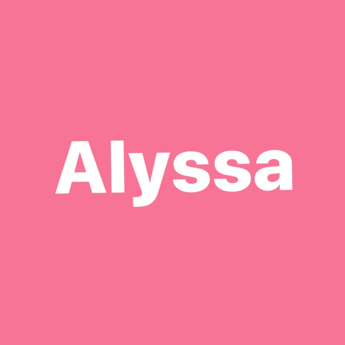 Alyssa Abbigliamento